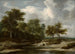 en viloplats för en resenär - Jacob van Ruisdael — vy av konstverket