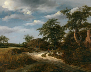 Landskap - Jacob van Ruisdael — vy av konstverket