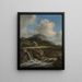 Torrent de montagne - Jacob van Ruisdael — inramlat konstverk på väggen