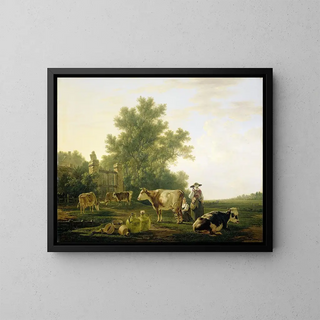 Jacob van Strij - Milking Time.webp