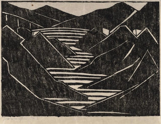 Fjord - Jacoba van Heemskerck — vy av konstverket