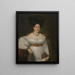 Candelaria Somellera de Espinosa - Jacopo Lorenzo Fiorini — inramlat konstverk på väggen