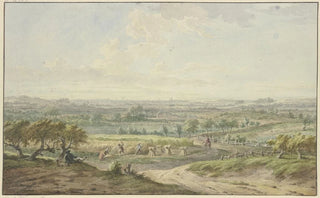 Jacobus Buys - Weite Landschaft mit der Kornernte.webp