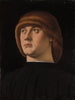 Porträtt av en ung man - Jacometto Veneziano — vy av konstverket