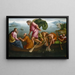 La Pêche miraculeuse - Jacopo Bassano — inramlat konstverk på väggen