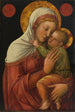 Vierge à l'Enfant - Jacopo Bellini — vy av konstverket