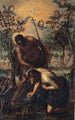 Baptême du Christ - Jacopo Tintoretto — vy av konstverket