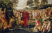 Mose som slår på klippan - Jacopo Tintoretto — vy av konstverket