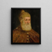Porträtt av Doge Girolamo Priuli - Jacopo Tintoretto — inramlat konstverk på väggen
