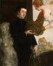 Portrait of Ottavio Strada - Jacopo Tintoretto — vy av konstverket