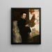 Portrait of Ottavio Strada - Jacopo Tintoretto — inramlat konstverk på väggen