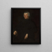 Portrait av en man (konflikt av rättsfall) - Jacopo Tintoretto — inramlat konstverk på väggen