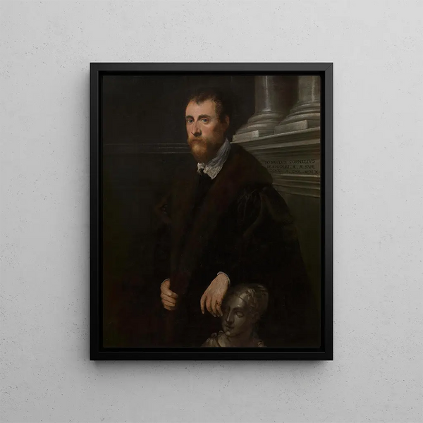 Jacopo Tintoretto - Portrait of the Humanist Giovanni Paolo Cornaro.webp
