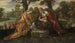 La Découverte de Moïse - Jacopo Tintoretto — vy av konstverket