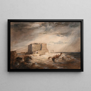 JacquesRaymond Brascassat - Le Chteau de luf Naples.webp