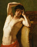 figurer av män - Jacques Augustin Pajou — vy av konstverket