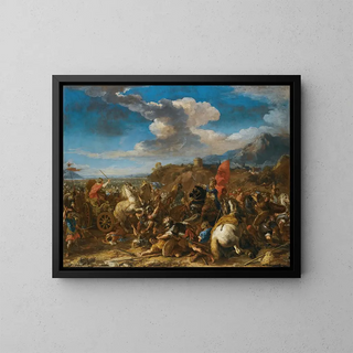 Jacques Courtois - The Battle of Issus Alexander The Greats Army defeats Darius and the Persians.webp