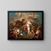 Apollon och Diane attackerar Niobés barn - Jacques Louis David — inramlat konstverk på väggen