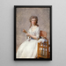 Madame de Pastoret och hennes son - Jacques Louis David — inramlat konstverk på väggen