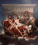 Mars avväpnad av Venus - Jacques Louis David — vy av konstverket