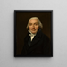 Portrait Of Jean-Pierre Delahaye - Jacques Louis David — inramlat konstverk på väggen