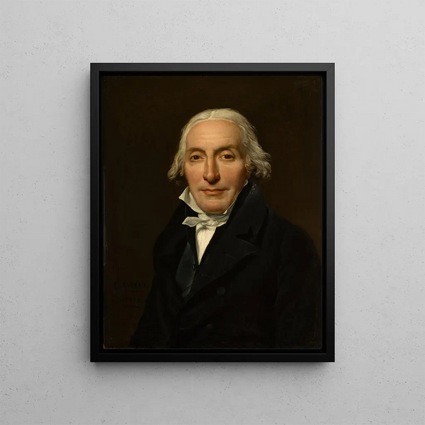 Jacques Louis David - Portrait Of JeanPierre Delahaye.webp
