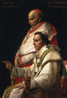 porträtt av påven Pius VII och kardinal Caprara - Jacques Louis David — vy av konstverket