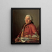 Portrait de Jacques-François Desmaisons - Jacques Louis David — inramlat konstverk på väggen