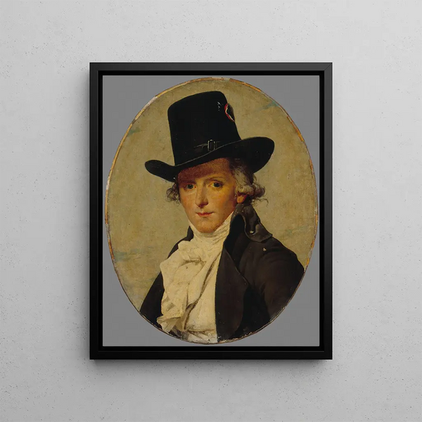 Jacques Louis David - Portrait of Pierre Sriziat Davids brotherinlaw.webp
