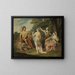 Le Jugement de Paris - Jacques Louis David — inramlat konstverk på väggen