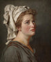 Ung kvinna med turban - Jacques Louis David — vy av konstverket