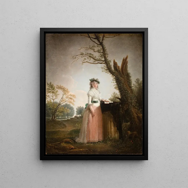 Jacques Sablet - Portrait of Eleonora Chigi Princess of Teano.webp