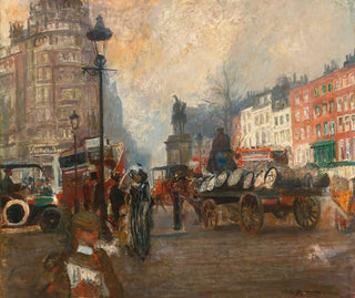 Jacquesmile Blanche - Knightsbridge Seen From Sloane Street December 1913.webp