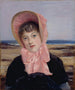 La capeline rose - Jacques-Émile Blanche — vy av konstverket