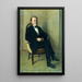 Portrait de John Lemoine - Jacques-Émile Blanche — inramlat konstverk på väggen