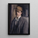 Portrait de l'artiste - Jacques-Émile Blanche — inramlat konstverk på väggen