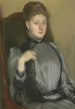 Portrait d'une femme - Jacques-Émile Blanche — vy av konstverket