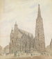 Katedralen Saint-Étienne i Vienne - Jakob Alt — vy av konstverket