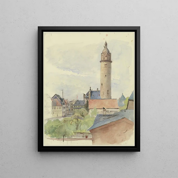 Jakob Becker - Hchst castle.webp