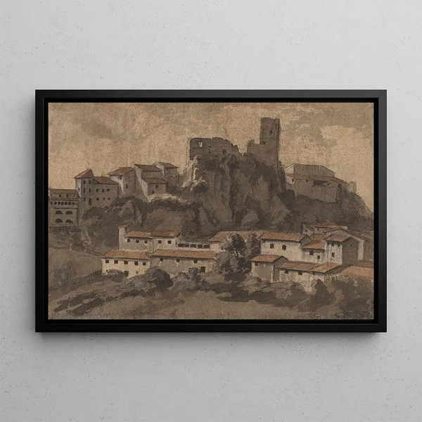 Jakob Christoph Miville - Olevano von Osten.webp