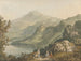 Lac Nemi - Jakob Philipp Hackert — vy av konstverket