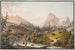 Vue des Glaciers de Rosenlaui sur le Mont Scheidegg dans la Vallée d'Oberhasli - Jakob Samuel Weibel — vy av konstverket