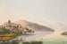 Vue du Château de Spiez au Lac de Thoune - Jakob Samuel Weibel — vy av konstverket