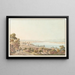 Vue des environs de Genève - Jakob Samuel Weibel — inramlat konstverk på väggen