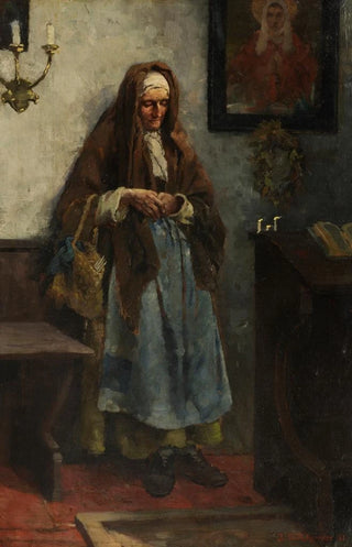 Jakub Schikaneder - In der Kirche.webp