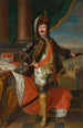 Porträtt av Hieronim Florian Radziwiłł 1715-1760 - Jakub Wessel — vy av konstverket