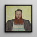 James Vibert skulptör - Ferdinand Hodler — inramlat konstverk på väggen