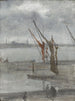 i grått och silver: Quai de Chelsea - James Abbott McNeill Whistler — vy av konstverket