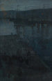 Nocturne i blått och guld Valparaiso - James Abbott McNeill Whistler — vy av konstverket