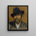 Robert Barr - James Abbott McNeill Whistler — inramlat konstverk på väggen